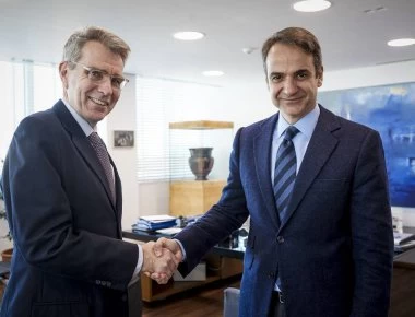 Τζέφρι Πάιατ στον Κυριάκο Μητσοτάκη: «Οι Ηνωμένες Πολιτείες σας εύχονται κάθε επιτυχία» (φωτο)